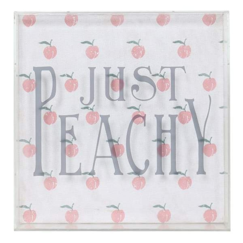 11×11 Just Peachy Sign