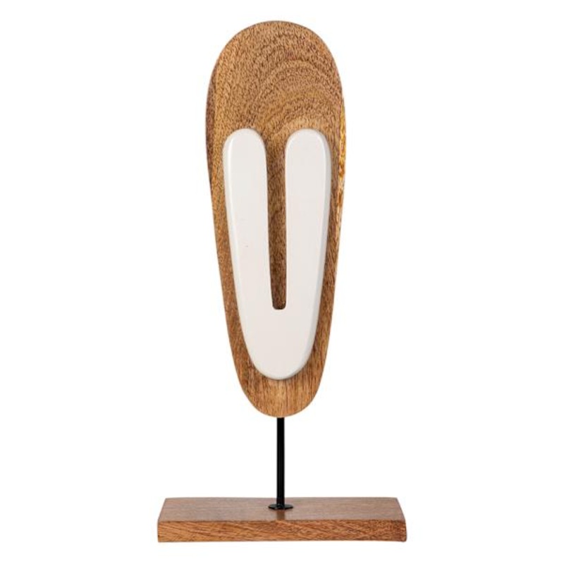 Tracey Boyd Wooden Figure on Stand, 12″