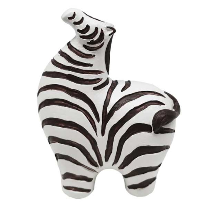 Tracey Boyd Zebra Figurine, 4.3″