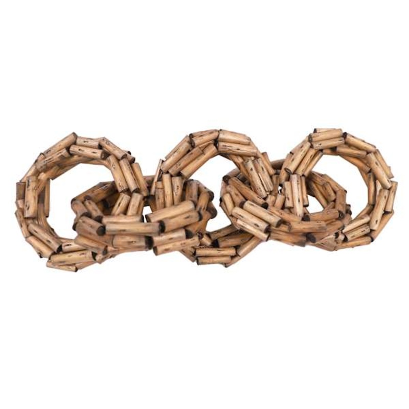 Ty Pennington Driftwood Chain Figurine, 16×5