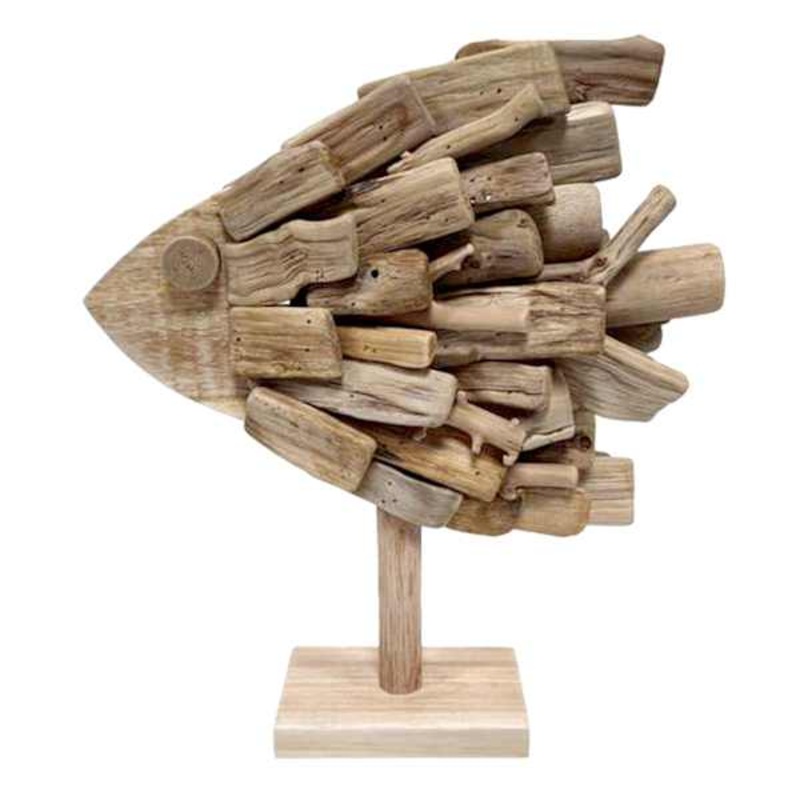 Ty Pennington Driftwood Fish Decor, 14″