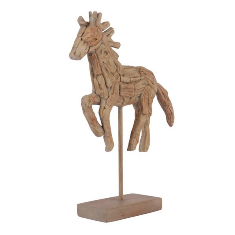 Ty Pennington Driftwood Horse Figurine, 10.5″