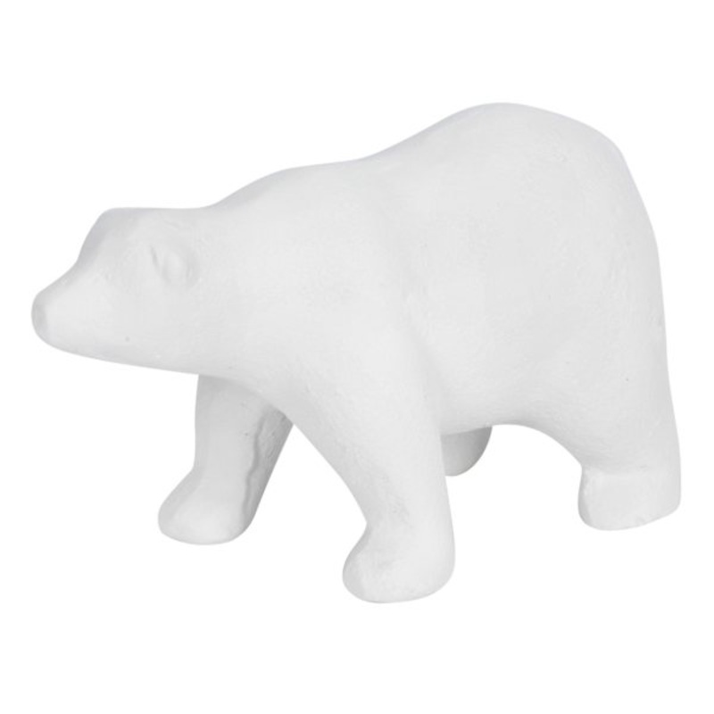 Ty Pennington White Polar Bear Figurine, 3″