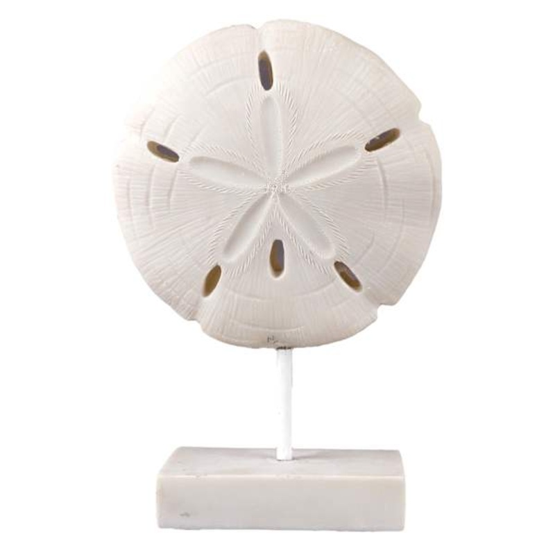 Ty Pennington White Sand Dollar Figurine, 10″