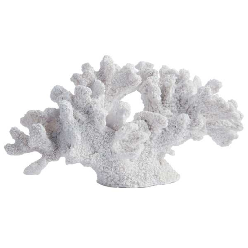 White Coral Figurine, 5″