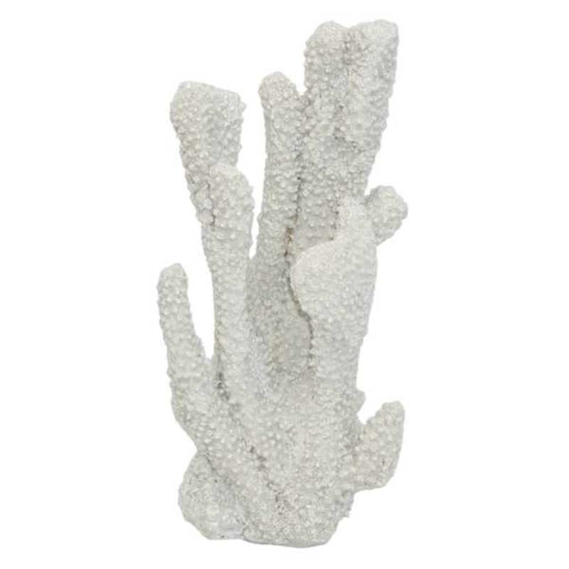 White Coral Figurine, 9″