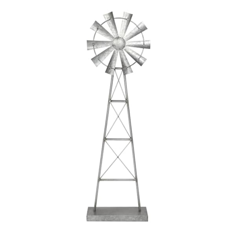 Windmill Metal Decor, 34″