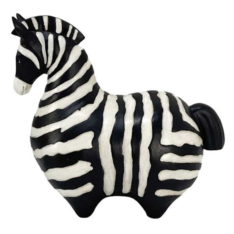 Zebra Figurine, 8.5″