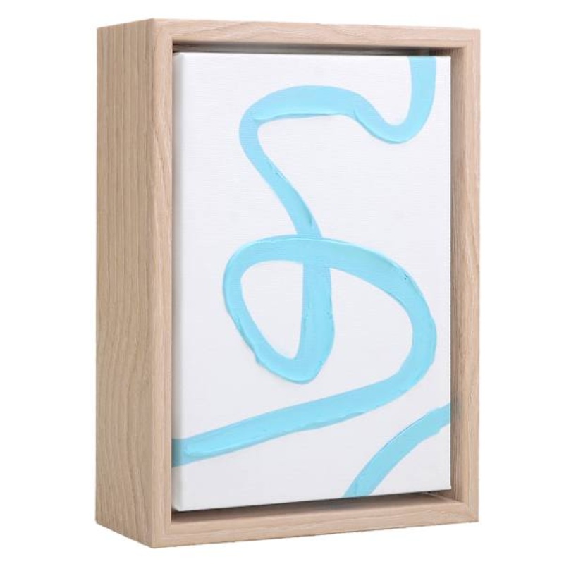 5×7 BLUE ABSTRACT CANVAS