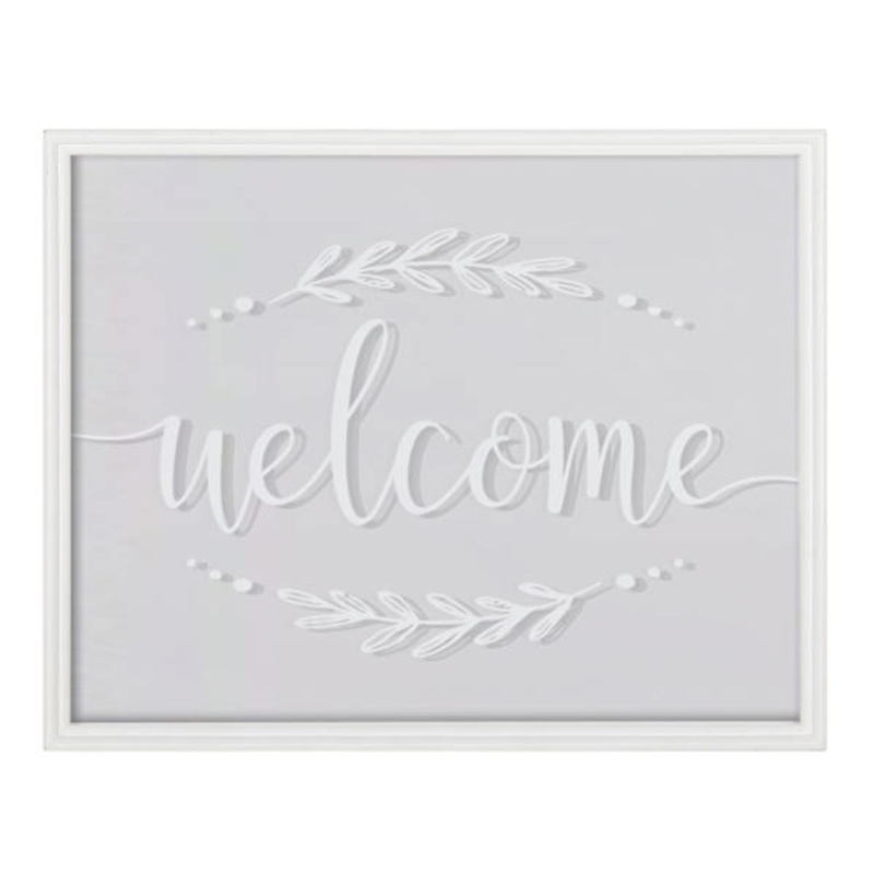 Acrylic Welcome Sign, 24×19