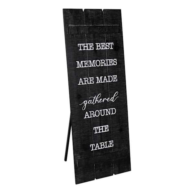 Best Memories Black Wooden Board, 39″