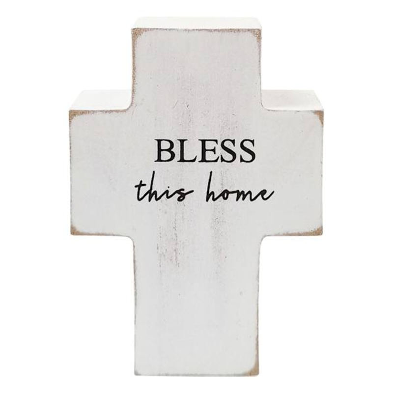 Bless This Home Cross, 3×4