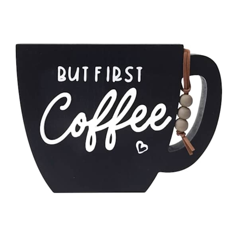 But First Coffee Plaque, 7×5
