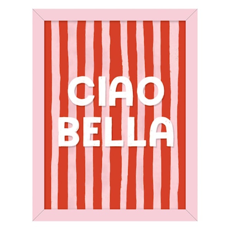Ciao Bella Framed Art, 6×8