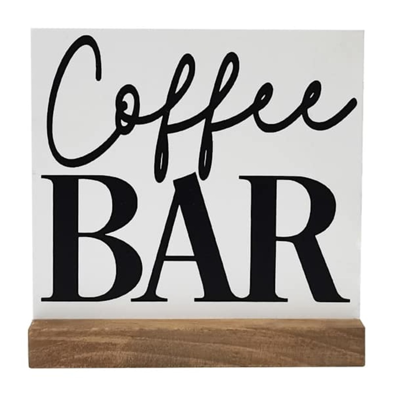 Coffee Bar Sign, 6″
