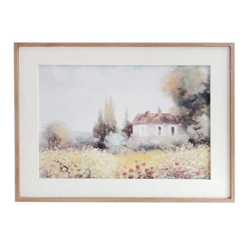 Country Breeze Cottage Canvas Art, 11.7″