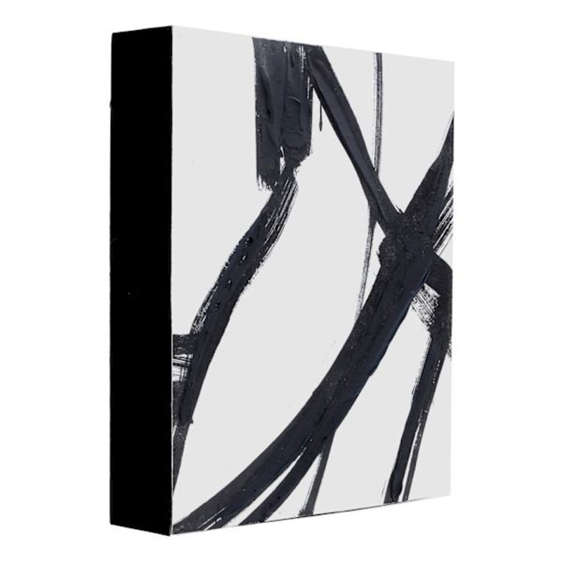 Crosby St. Abstract Lines Block, 8×10