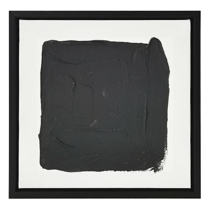 Crosby St. Black Textured Canvas, 7.9″
