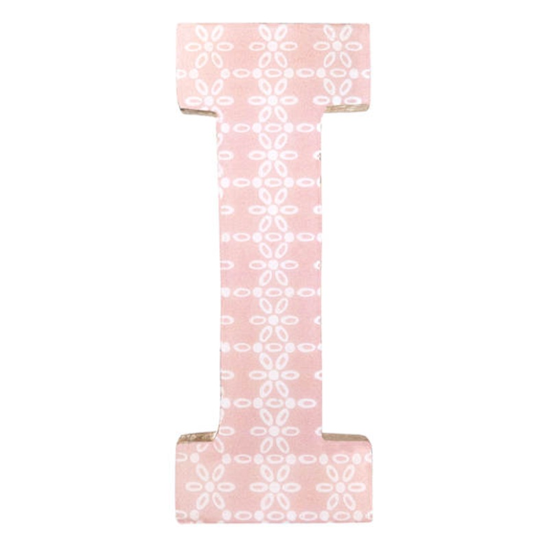 Decal Wooden Letter, I