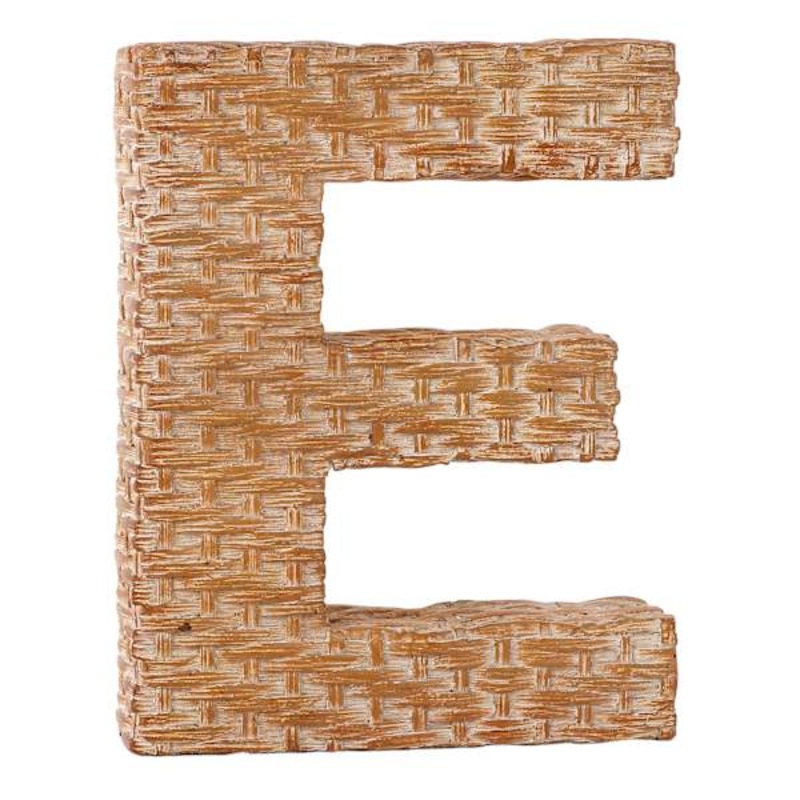 6″ Letter Decor, E
