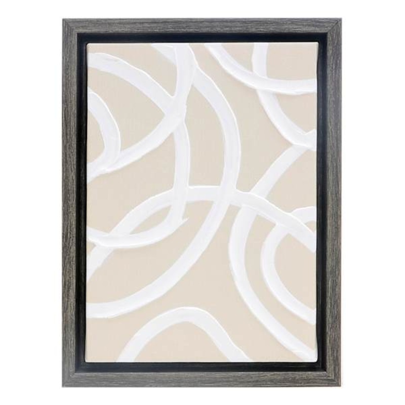 Abstract Lines Canvas Wall Art, 5×7
