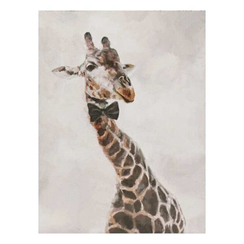 Fancy Pants Giraffe Art, 6×8