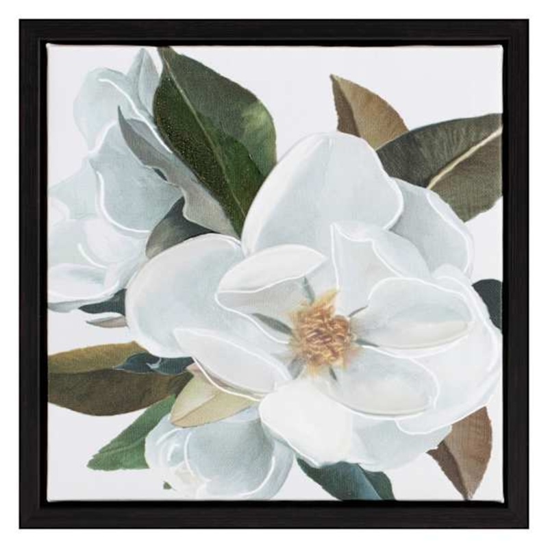 Flower Canvas Wall Art, 8″