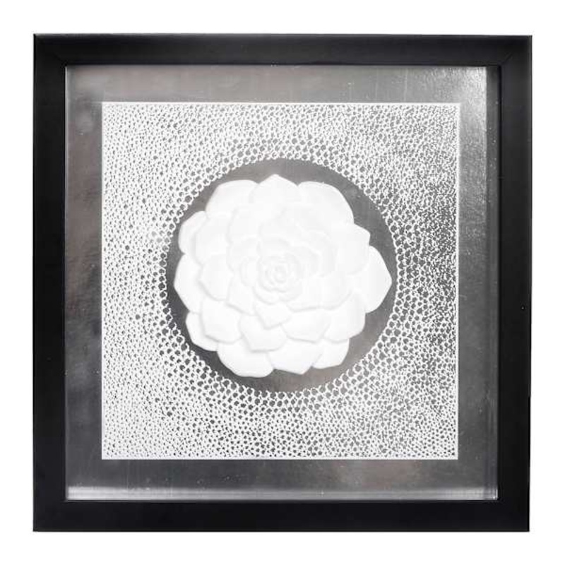 Flower Shadowbox, 7.5″