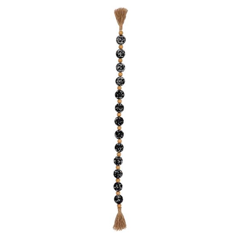 Found & Fable Black Garland, 40″