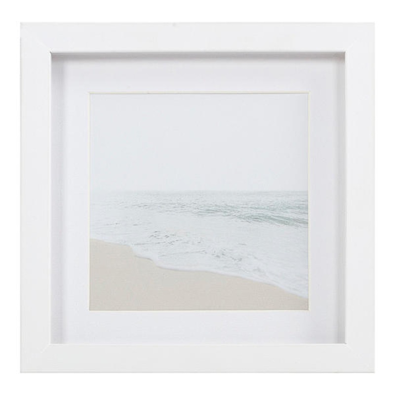Framed Matte Beachscape, 8″