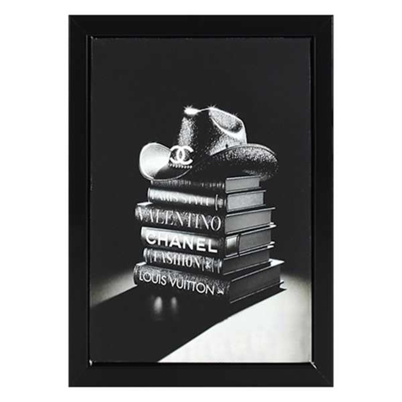 Glam Cowgirl I Framed Canvas Wall Art, 6×8