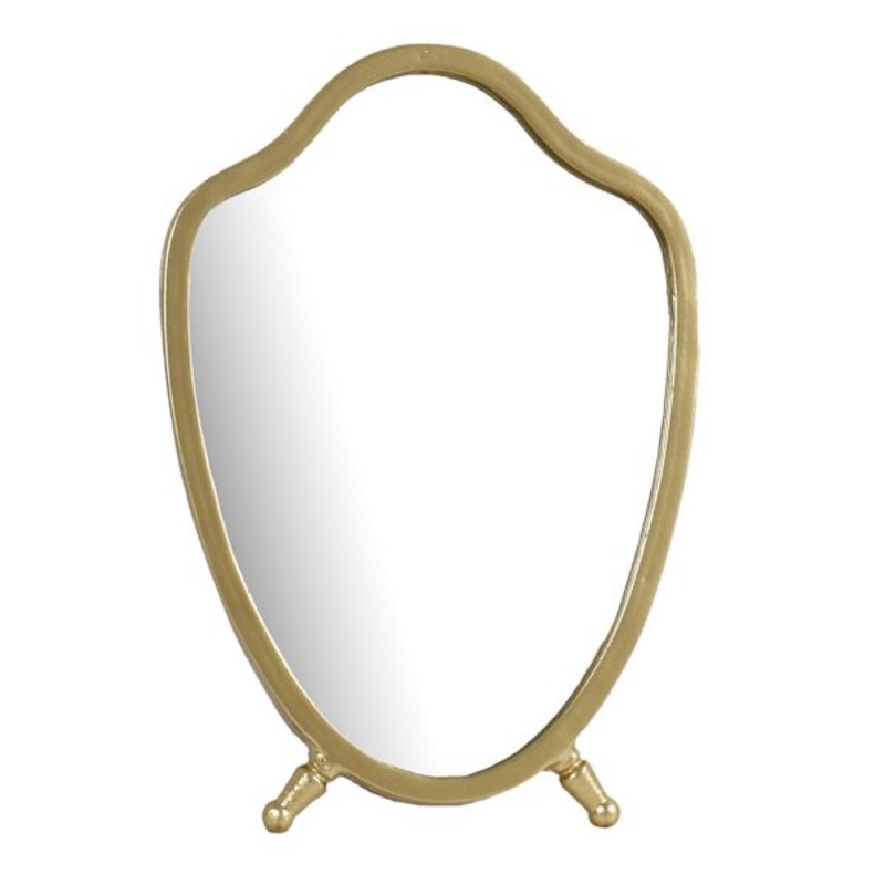 Gold Metal Mirror, 7.5×10.5