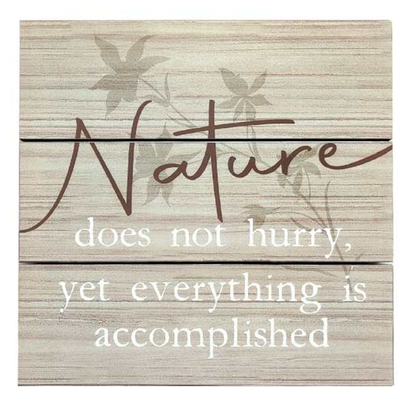 Habitat for Humanity Nature Plank Wall Sign, 8″