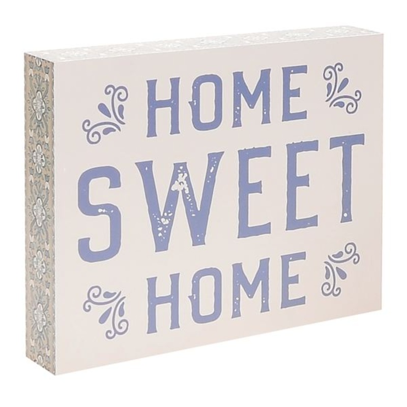 Home Sweet Home Block Sign, 10×8