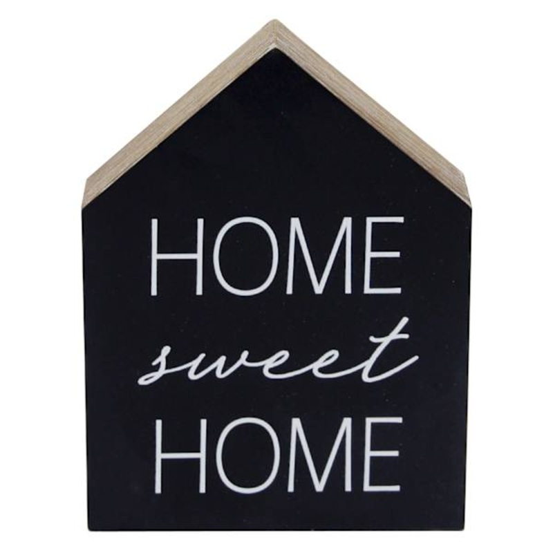 Home Sweet Home Wooden Block Sign, 5×8