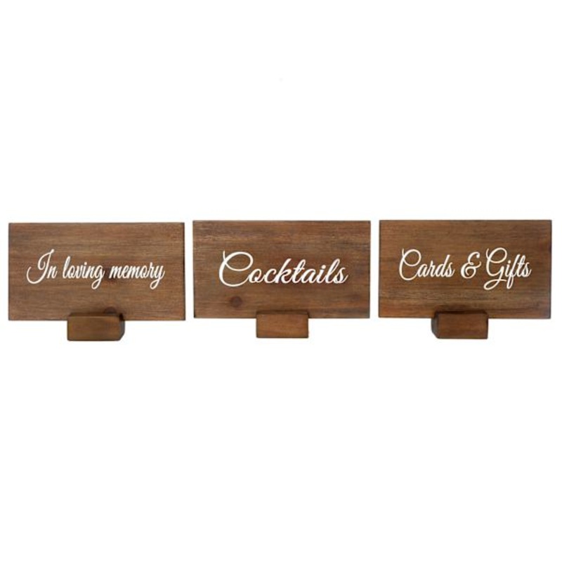 In Loving Memory wood Sign, 5″