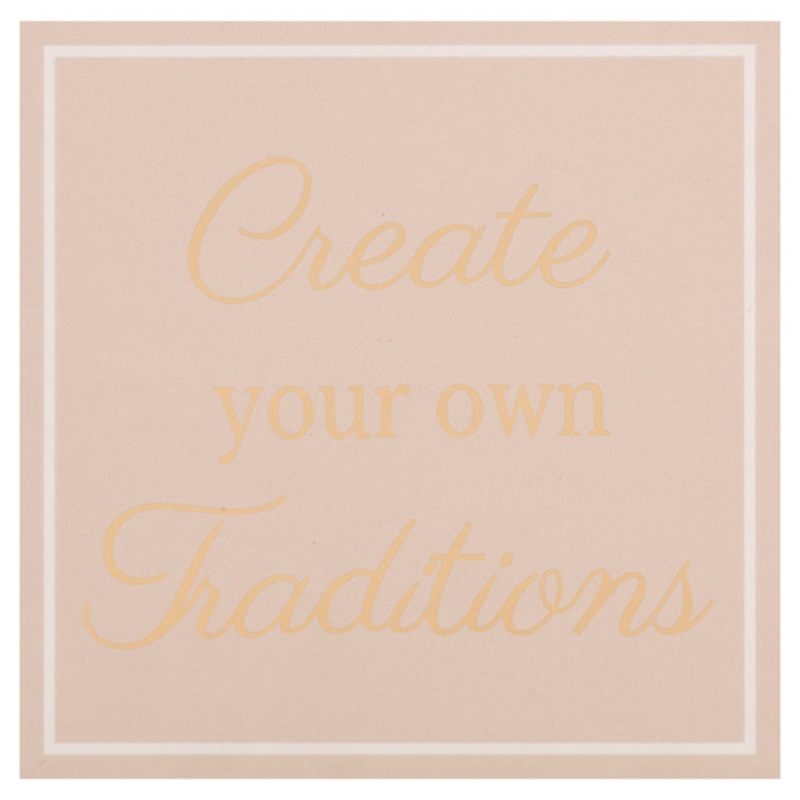 Traditions Wall Sign, 7″