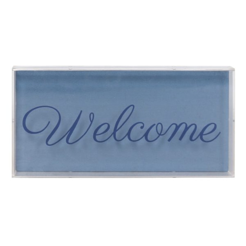 Welcome Sign, 12×6