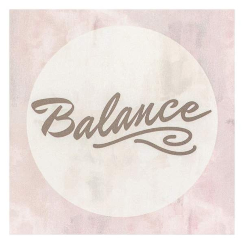 Balance Canvas Wall Art, 4″