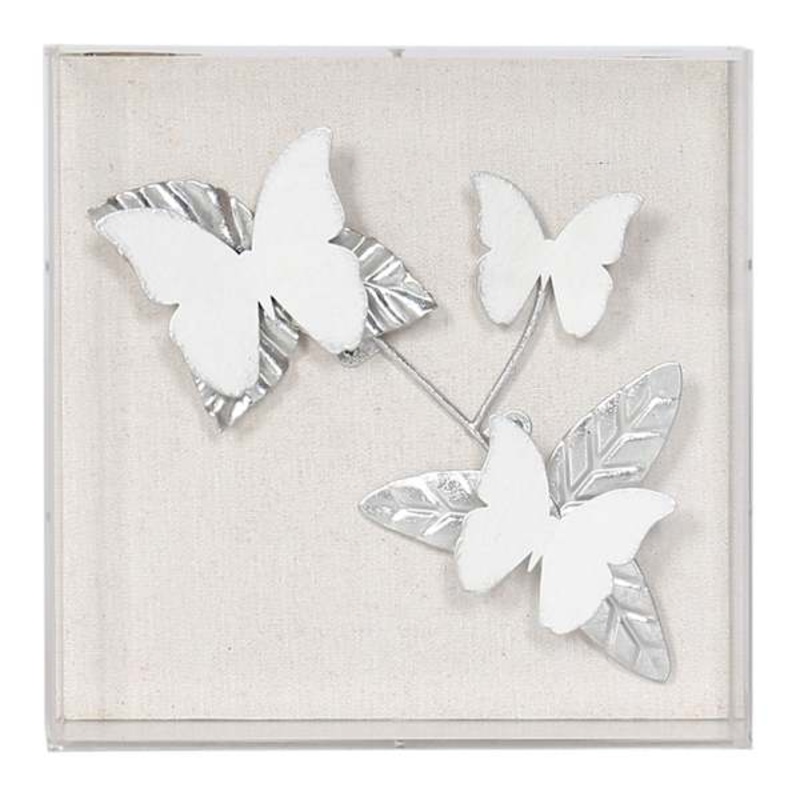 Butterfly Shadow Box, 8″