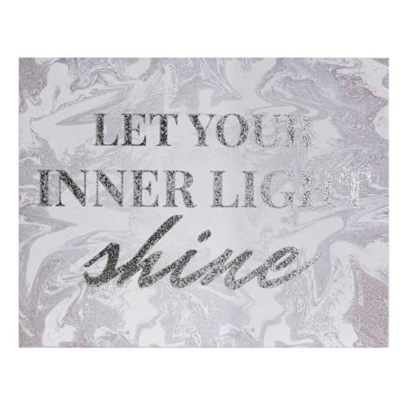 Inner Light Block Sign, 8×10