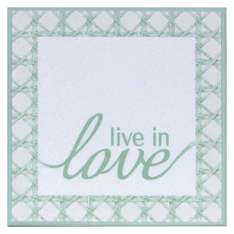Live In Love Box Sign, 5″