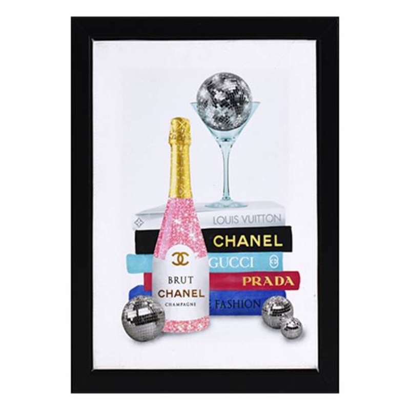 Lux Sneakers Framed Canvas Wall Art, 6×8