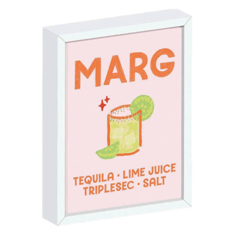 Margarita Canvas Table Art, 5×7