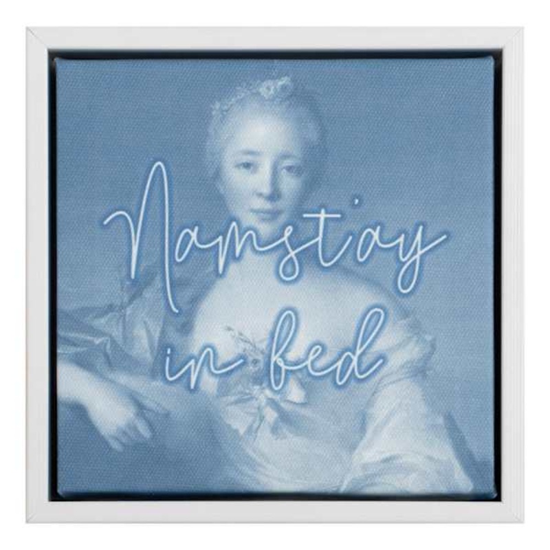 Namaste In Bed Sign, 6″