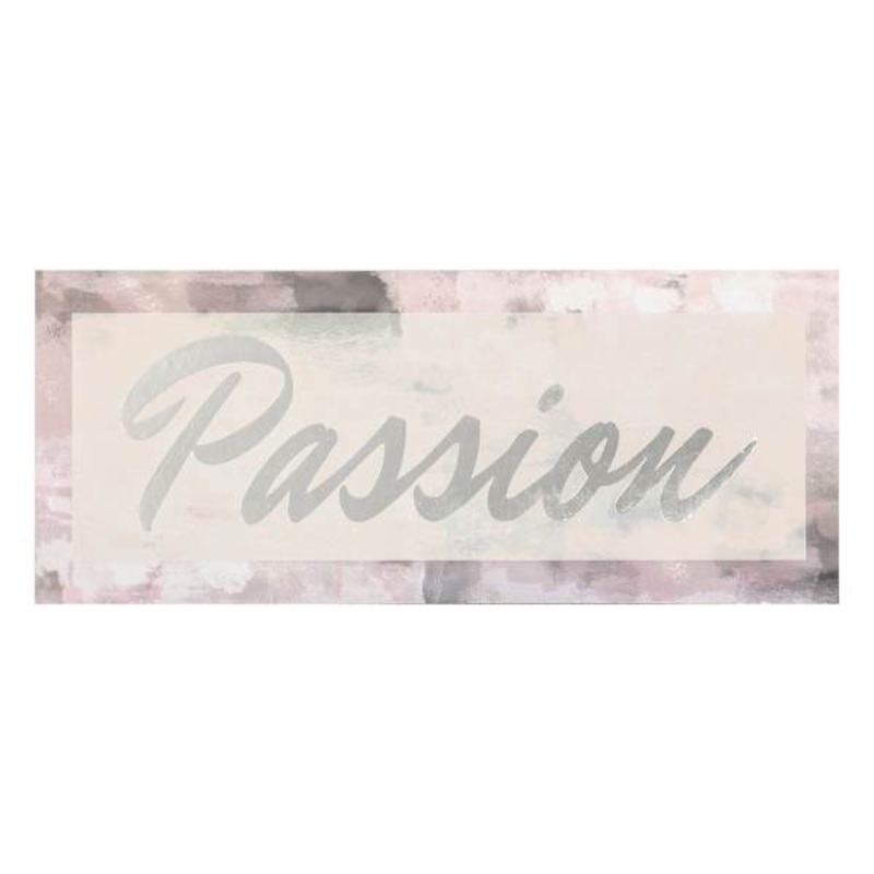 Passion Canvas Wall Art, 15×5