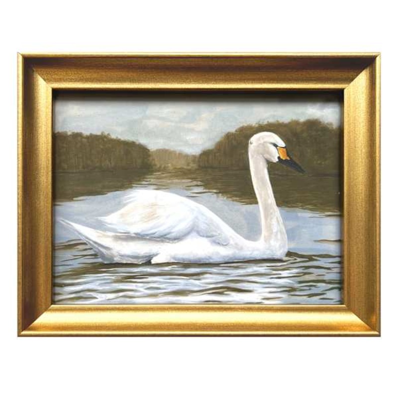 Providence Framed Tundra Swan, 10×8