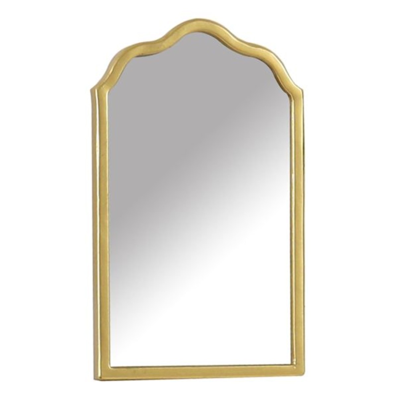 Providence Gold Metal Shield Mirror, 6×9.8