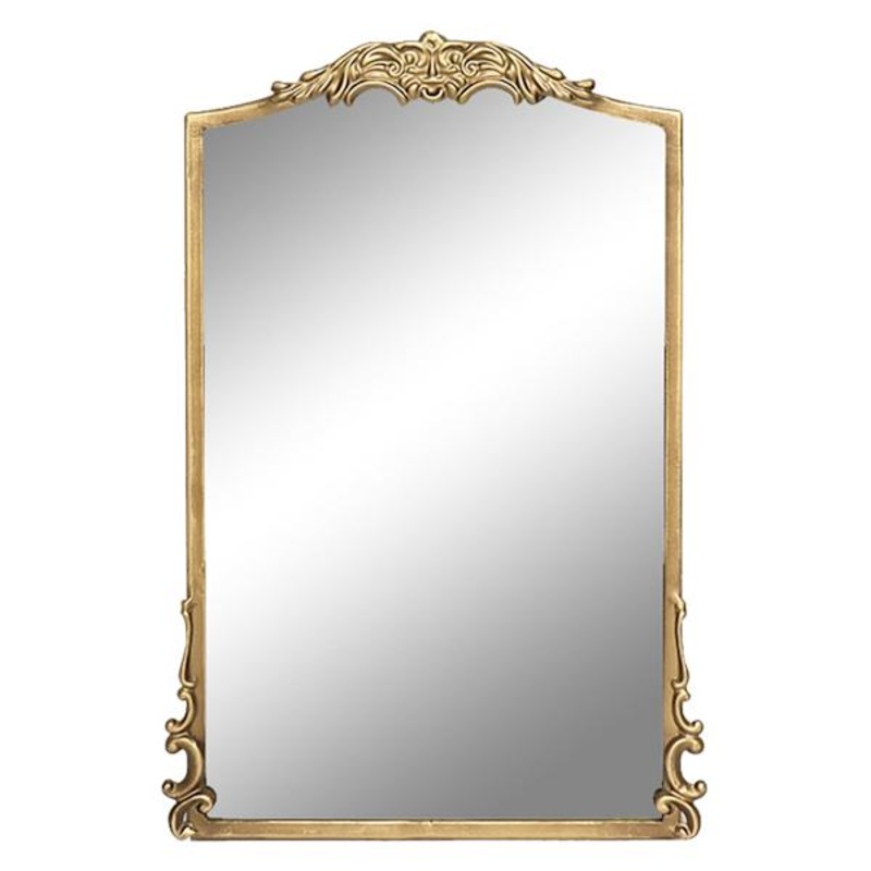 Providence Golden Frame Mirror, 11.7″