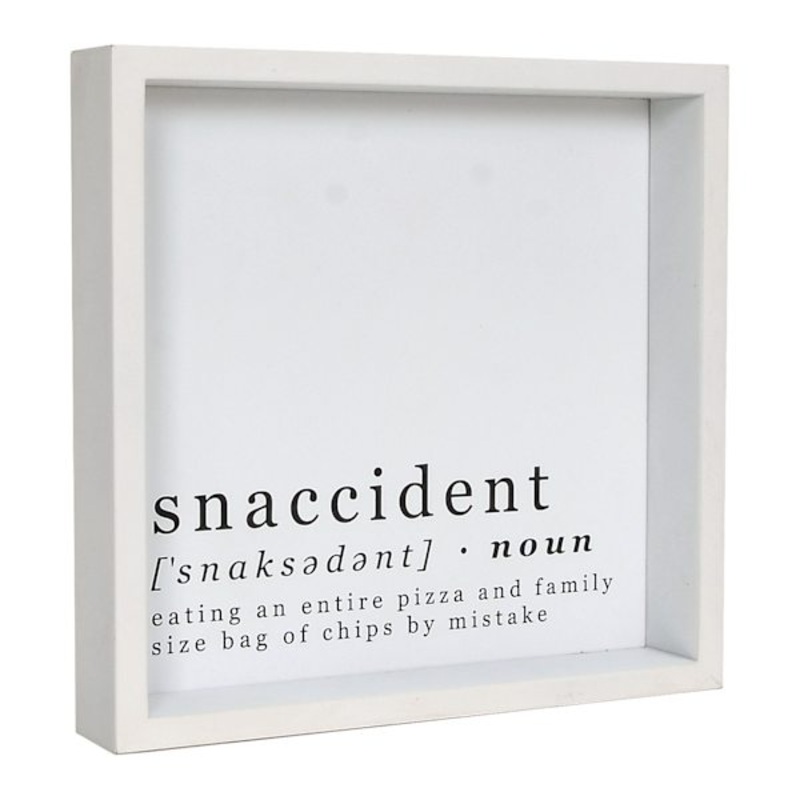 Snaccident Decorative Block, 10″